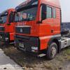 Sinotruk Shandeka 540 Cavalos Vermelho-Laranja Nacional Vi Versão Pesada