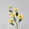Flores Artificiales de Caléndula para Decoración de Bodas, Arreglo Floral de Piso, Arte Floral para Decoración de Hogar de Hotel de Alta Gama, Flores Falsas