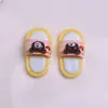 Resina Desenho Animado Mini Chinelos Artificiais Acessórios de Cabelo DIY Faixa de Cabeça Presilha Bico de Pato Ímã de Geladeira Cola de Creme Pequenos Acessórios de Joia