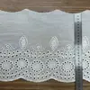 Nueva Falda de Encaje de Algodón Calado de Lado Único con Código de Barras Accesorios de Ropa Accesorios Bordar Encaje Venta al por Mayor