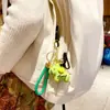 Chaveiro de Pônei Coração de Couro Fofo Pingente Criativo de Bolsa para Estudante Pingente para Capa de Celular Pequeno Presente para Casal