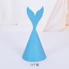 Venda por atacado aniversário chapéu sereia glitter glitter papel chapéu cartoon rabo de peixe aniversário chapéu decoração de festa 10 Pack