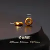 En stock, entrega rápida, accesorios tradicionales de oro arena que no se decoloran, pulseras de estilo chino, colgantes, accesorios hechos a mano para DIY, productos semiacabados