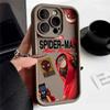 Funda Genial de Spider-Man para iPhone 18 Pro Max, Moderna para Apple 14, Antigolpes para 13, Popular para 12, Silicona para 11