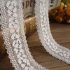 S6352# renda elástica renda 4,0cm roupa íntima feminina feita à mão renda elástica de poliamida