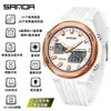 Sanda Live Venta Caliente Reloj Deportivo Pantalla Hora Mundial Cronógrafo Multifuncional Reloj Electrónico para Hombre Impermeable para Mujer