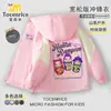 Nueva Chaqueta de Grupo Kpop Hunter Witch Otoño e Invierno Impermeable y a Prueba de Viento con Capucha de Terciopelo para Niños y Niñas Estilo Moderno