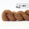 Fio Acrílico Jiangnan Puro Médio Espesso Lã Fio Acrílico Artesanal Crochê Chinelos Almofada Chapéu Super Macio 48g