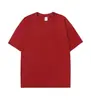 Camiseta de manga corta de algodón pesado de 230 g personalizada para hombre y mujer, ropa de trabajo de color liso, ropa de clase, camiseta con logotipo impreso.