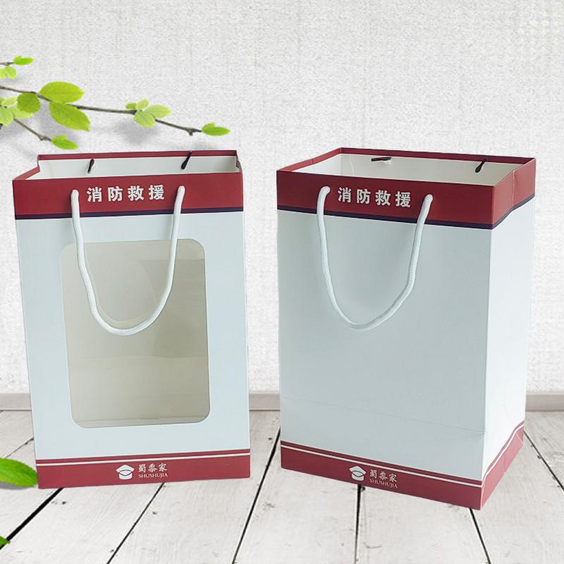 透明开窗手提袋