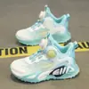 Sapatos de Menino Verão 2026 Novo Modelo Tênis de Basquete Infantil em Malha Tênis de Corrida Respirável em Malha Única para Crianças Maiores