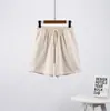 Shorts Esportivo U Brand Primavera 2022 com Cós Elástico e Cordão Y448023 Solto Casual Versátil Estilo Preguiçoso