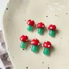 Pulsera de Pulpo de Lunares de Cristal Pintada a Mano 3D Linda con Cuentas DIY Collar Cadena de Teléfono Materiales para Accesorios