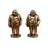 Adornos Budistas Pequeños Estilo Traje Transfronterizos, Adornos Decorativos Creativos de Latón, Figuras Vintage, Adornos Pequeños de Escritorio, Pequeña Vajilla de Cobre de Latón