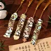Marcadores de metal estilo chino de panda personalizados, alto valor estético, de alta gama y exquisitos, adecuados para la lectura de estudiantes, pequeños regalos creativos