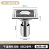 Dren de Piso de Acero Inoxidable 6mm Clip-On Salida Lateral Grande Baño Inodoro Cocina Anti-Olor Anti-Insectos Inodoro Único Doble Uso Mayoreo