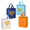 Bolsa Não Tecida Nova Transfronteiriça Amor de Ação de Graças Bolsa de Mão Não Tecida Sacola de Presente para Mãe Sacola de Compras