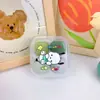 Caja de maquillaje de belleza de huevo de pudding Kulomi de corazón para niñas 4 esponjas de dibujos animados cojín de aire doble uso húmedo y seco no comer polvo