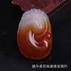 Direto da fábrica de ágata calcedônia Fushou Ruyi pingente de jade dos homens e mulheres pingente de jade artesanato de jade atacado