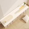 Tapete para mesa de TV, tapete para aparador de entrada, mantel impermeable, a prueba de aceite y suciedad, almohadilla protectora para zapatero y encimera.