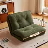 Sofá perezoso, sofá cama plegable para recostarse y dormir, cama para humanos y perros, sofá pequeño individual para dormitorio, sillón perezoso