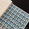 Brincos Autênticos Huazi 6m de Estrela de Quatro Pontas com Diamantes, Sensação de Luxo Leve, Temperamento Doce e Cool, Design de Personalidade de Alto Padrão, Modernos e Fáceis de Combinar