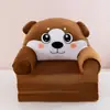 Sofá infantil con bonitos dibujos animados, tatami, sofá cama plegable, pequeño y perezoso, asiento para la siesta del jardín de infantes y el almuerzo.