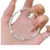 Pulsera Osmanthus Super Inmortal Exquisita Ligera de Lujo Pulsera Abierta Dulce Sentido del Diseño Pequeña Fresca Versátil Elegante Joyería de Mano Personalizada
