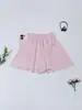 Saias Curtas Infantis de Verão, Saias Curtas da Moda e Versáteis para Meninas, Saias de Tênis de Cintura Alta para Meninas com Bolsos, Estampas de Desenho Animado