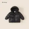 [Jaqueta de Plumas] Bangxuan Roupas de Inverno para Crianças Roupas Quentes de Inverno Jaquetas de Plumas para Meninas Jaquetas de Plumas com Capuz para Meninos