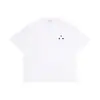 Rumei Marca de Moda Estilo Americano Camiseta Sencilla con Estampado de Letras Manga Corta Verano 2026 Suelta para Pareja Casual Versátil Manga Media