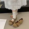 Nuevos Zapatos Mary Jane Maillard para Mujer que Aumentan la Altura, Otoño 2026, Hebilla Vintage, Tacón Grueso, Zapatos Bajos