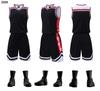 Uniforme de basquete americano masculino de verão de competição esportiva de verão equipe de treinamento colete plus size personalização de camisa infantil