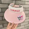 Gorra de protección solar para niños y niñas, sombrero de sol de verano con estampado de animales de dibujos animados, ala ancha, sombrero Joker, venta al por mayor