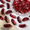 Fornecido Diretamente pelo Fabricante, Tubos de Vidro Curvos, Tubos Curvos de Cristal Branco Piezoelétrico Imitação, Acessórios para Tubos de Vidro Curvos, Materiais para Pulseiras DIY