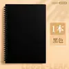 Cuaderno de Hojas Sueltas B5 para Estudiantes de Secundaria y Preparatoria, Libro de Vocabulario con Formato de Tres Cuadrículas de Tres Líneas, Cuaderno de Ejercicios de Inglés Engrosado
