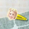 Itzy Hwang Yeji Shin Yuna Mercadoria de Celebridade Presilha de Cabelo de Acrílico Grampo de Cabelo Acessório de Cabelo Suporte para Show