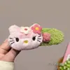 Nuevos Pasadores de Pelo de Felpa de Dibujos Animados para Niñas Otoño/Invierno 2025 Pasadores de Esponja Pinzas para Flequillo Accesorios para el Cabello al por Mayor