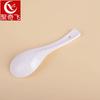 Cuchara de café de cerámica con forma de flor dorada, 3 cucharas, cuchara pequeña de porcelana para revolver, cuchara pequeña para sopa, suministros para tiendas de dólar, 23010