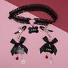 Nuevos Suministros Sexy Clip de Leche Pequeño Collar de Perro M Campana para Hombres y Mujeres Pasión Abuso de Senos Abuso Alternativo Sastre Juguetes