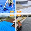 Telha de Aço Colorida Membrana Impermeabilizante Telhado Material Impermeabilizante Adesivo para Reparo de Vazamento Fita Impermeável Anticorrosão Membrana Impermeabilizante Autoadesiva Autoadesiva