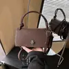 Bolsa de Trabalho da Moda para Mulheres 2026 Nova Moda Versátil Pequena Quadrada de Mão Super Popular Bolsa de Ombro Transversal