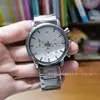 Nuevo Cronógrafo Multifuncional de Cuarzo Seis Manecillas Segundo Pequeño Reloj de Negocios para Hombre Banda de Acero Sólido Fabricante Reloj Venta al por Mayor