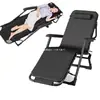 Silla reclinable, Silla plegable para descanso al mediodía, Cama individual, Balcón multifuncional de oficina, Silla perezosa para playa en casa para adultos