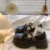 Zapatos de Cuero Gruesos Estilo Británico Retro Marrones para Niñas 2026 Primavera Nuevos Zapatos JK Estilo Japonés Mary Jane para Combinar con Faldas