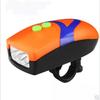Timbre de bicicleta, faro, bocina de bicicleta de montaña con luz, timbre de bicicleta, accesorios de bocina de bicicleta, equipo de conducción