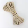 Cuerda de Hilo DIY Cuerda de Hilo Decorativa Cuerda de Hilo para Colgar Material para Fotos Cuerda de Empaque Rejillas Tejido Grueso y Delgado Cordón Hecho a Mano para Pastel