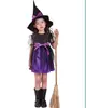 Disfraces de Halloween al por mayor Disfraces de Cosplay para niños Disfraces de Animación Cosplay de Bruja Conjunto de Disfraz de Halloween