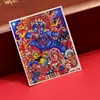 Dzambala Negro pintado tibetano pintura Thangka pintada a mano lienzo central impresión microchorro Thangka cultural y creativo Zakiralam al por mayor