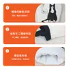 Luvas Térmicas Gato Preto Luvas de Cozinha Ferramentas Resistentes a Altas Temperaturas Antiescaldantes Espessadas Domésticas Forno Micro-ondas Luvas de Assar